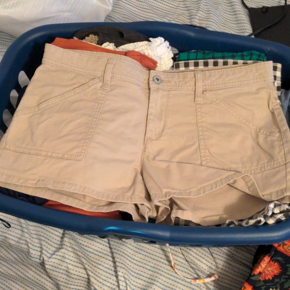 Khaki shorts
